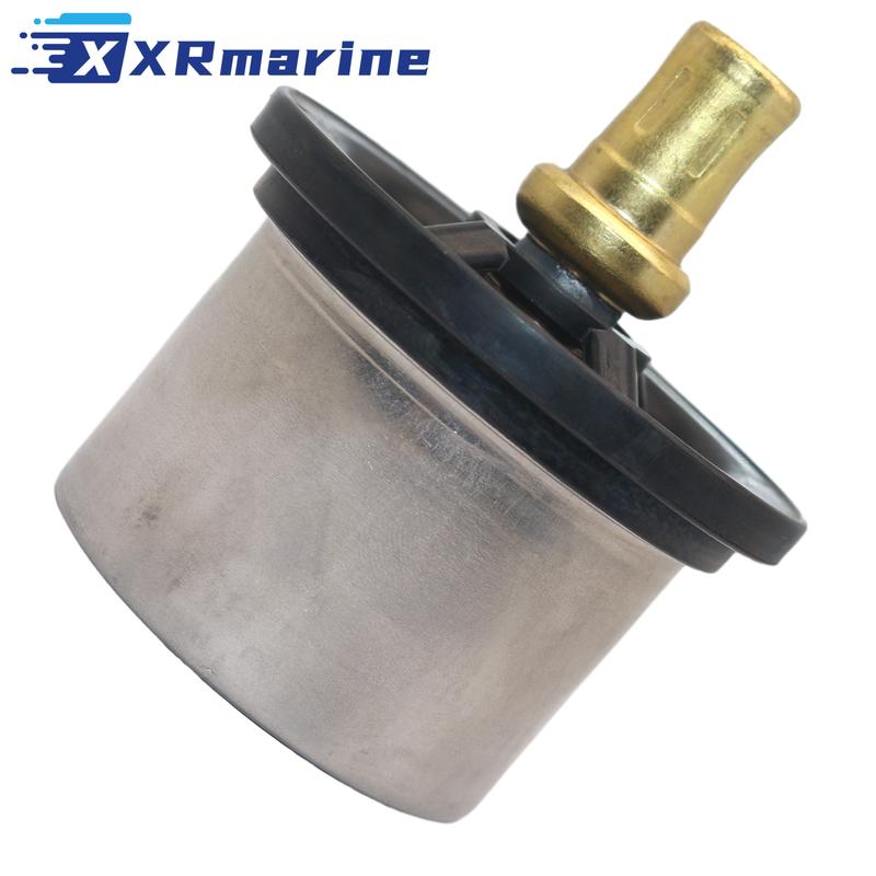 

1544683 1661277 Thermostat 180°F / 82°C 1676306 8149182 For Volvo Penta Sterndrive D4 D6 D12 11000237 1303061 Replace 18-3681