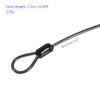 M METERXITY Safety Cable Plastic Coated Steel Locking Rope for
