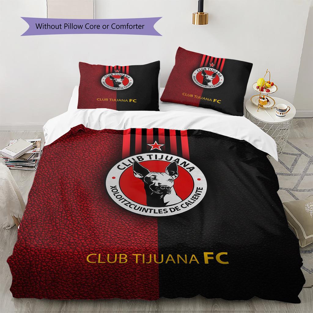 Club Tijuana Pattern Bedding Quilt Set  Home Decoration  Gift (1 * duvet cover + 2 * pillowcase  without core).xwn