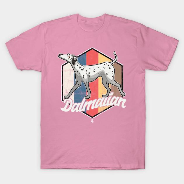 T Shirt Women Vintage Dalmatian Harajuku Print Kawaii Tshirt Summer Short Sleeve Female T-Shirt Top Tee