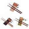 Folding Wooden Chopsticks Portable Dinnerware Tableware for OutdoorPicnic Travel