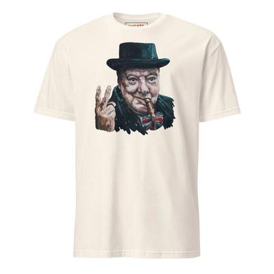 Churchill T-Shirt | Winston Churchill Iconic Quote Tee
