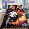 Jude Bellingham England Football Bedding Set, Lion Soccer Player Duvet Cover Set, Sports Bedroom Decor 3 Piece Bed Set