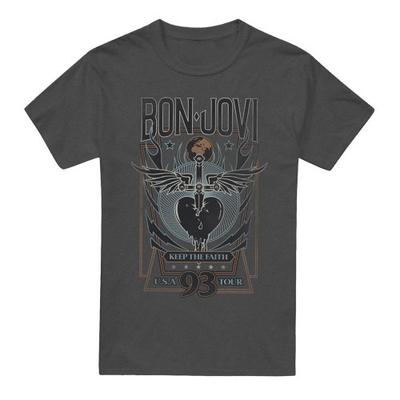 Bon Jovi Koszulka dla dorosłych „Keep The Faith” dla obu płci