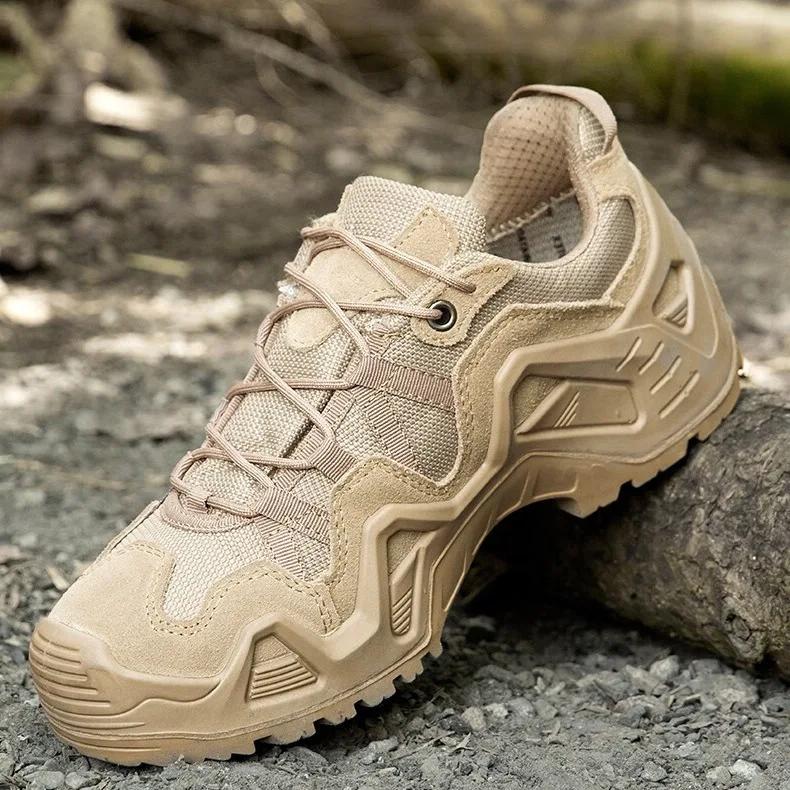 High-quality Men's Casual Shoes Wear-resistant Comfortable Mens Desert Boots New Fashion Thick-soled Shoes for Men Tenis Hombres
