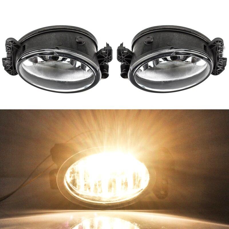 LED Fog Lights for Mercedes-Benz W164 w211 w204 W169 2002-2005 2006 2007 2008 2009 Halogen Headlight Fog Lamp DRL Accessories