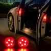 New 2pcs Car Door Safety Anti-collision Warning Light Door Burst Light LED Anti Rear End Sensing Light Door Opening Light