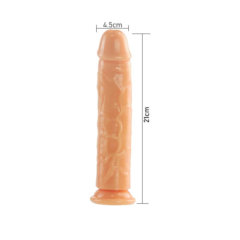 MoDi Realistisk Big Jelly Dildo Kvinner Erotiske analsexleketøy Gay Myk Klitoris Vaginal Onani Penis Sugekopp Big Pick