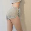 Women's Japanese Style Lace Trim Safety Leggings for Summer