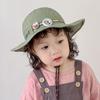 Summer Girls Children's Quick Drying Badge Hat Badge UV Sun Hat Fisherman Hat Baby Sun Protection Thin Style