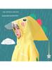 Children's Raincoat, Full-Body Waterproof for Girls and Boys, Toddler Rainwear, Kindergarten and Elementary School Students, Baby School Rain Poncho
