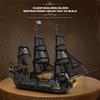 4304PCS Black Pearl Pirate Ship Model Building Blocks Movie Skeleton Adventure Boat Assembly Bricks Set Kids Toys Birthday Gifts