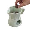 250 Ml Chocolate Fondue Mug Cheese Butter Warmer Melting Even Heating Chocolate Fondue Cup Ceramic Mug Heating Furnace