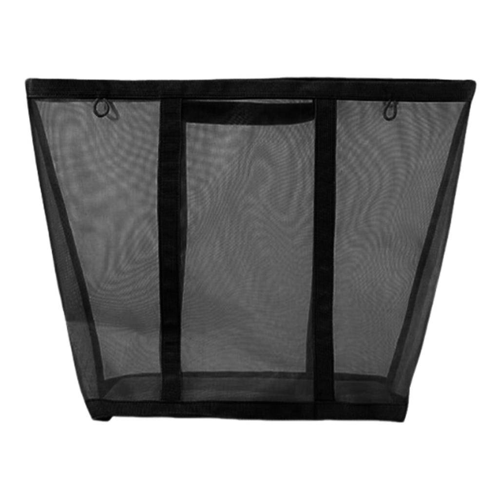 Mesh Laundry Basket Portable Multifunctional Space Saving Foldable Laundry Bag for Clothes Bed Sheets Toys Towels Apartment