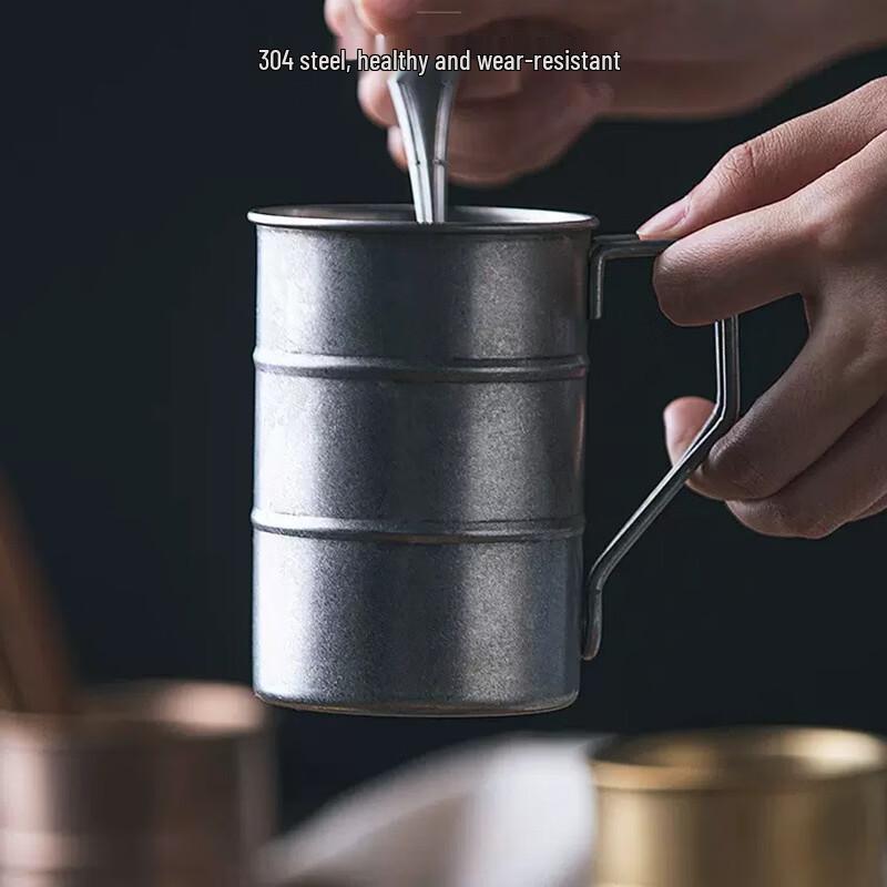 Changqi Stainless Steel Retro Camping Mug Set