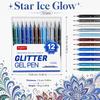36-Color Metallic Acrylic Marker Set: Neutral Pens for DIY Art & Student Projects