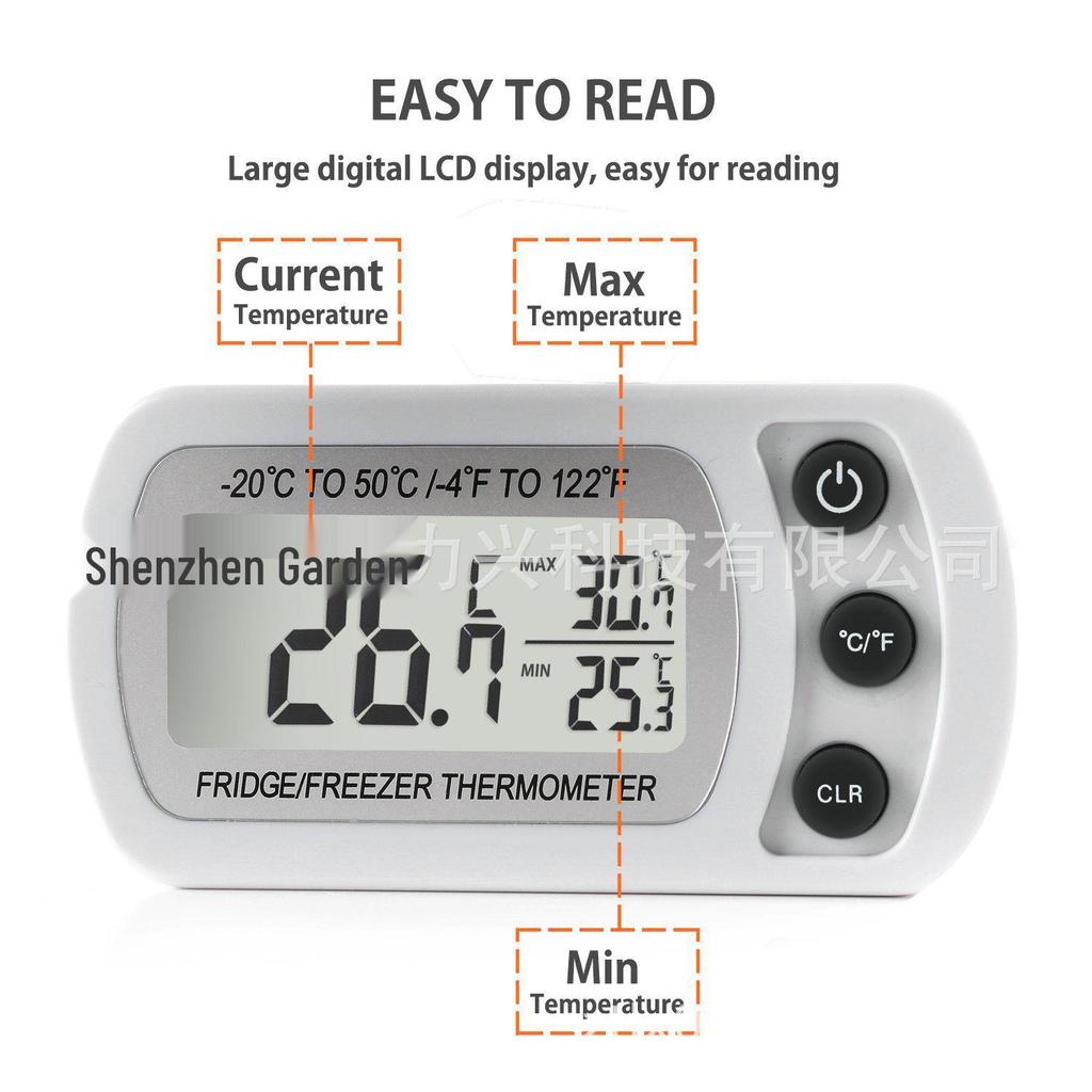 Hochpräzises Wasserdichtes Digitales Kühlschrankthermometer