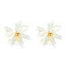 E11811 exaggerated personality fashion design earrings bohemian three-dimensional flower adjustable stud earrings female