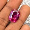 CERTIFIED 12.60 Ct NATURAL Pink Ruby UNIQUE Cushion Cut Loose Gemstone