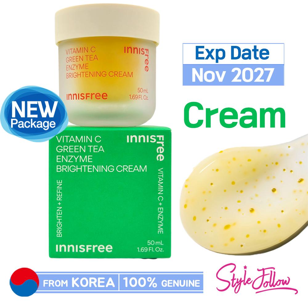 Innisfree Vitamin C Green Tea Enzyme Brightening Cream 50ml