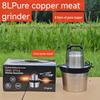 Moedor de Carne 15L FU de Aço Inoxidável 110V: Processador de Alimentos e Picador de Legumes Multifuncional