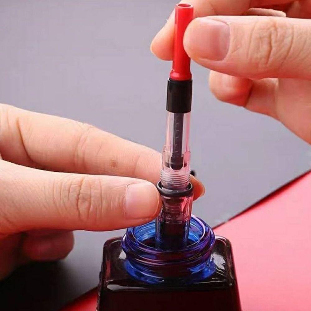 3.4mm Plastic Pump Fountain Pen Cartridges Ink Absorber Fountain Pen Converter Ink Suction Device