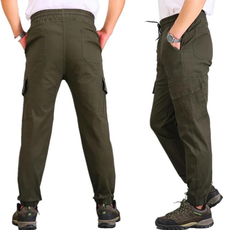 Cotton Stretch Overalls, Elasticated Waist, Loose Waist, Anti-scald, Casual Construction Clothing for Electric Welders