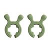 Silicone Pot Lid Clip Spoon Holder Bracket Anti-overflow Support Rack for Kitchen Universal Spatula Holder Clip