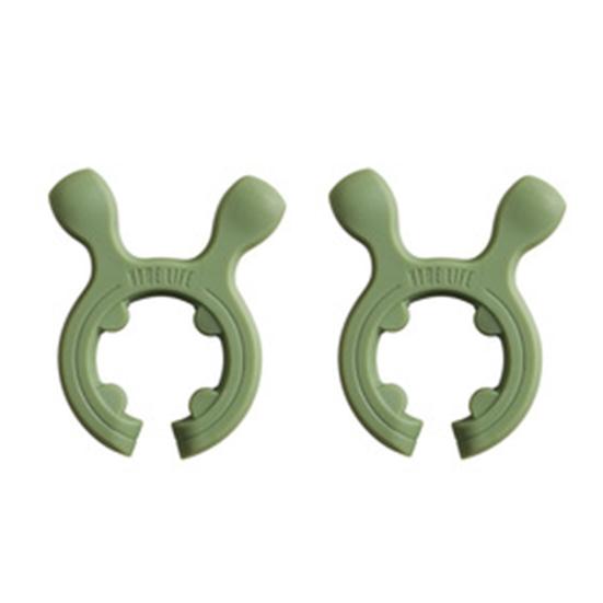 Silicone Pot Lid Clip Spoon Holder Bracket Anti-overflow Support Rack for Kitchen Universal Spatula Holder Clip