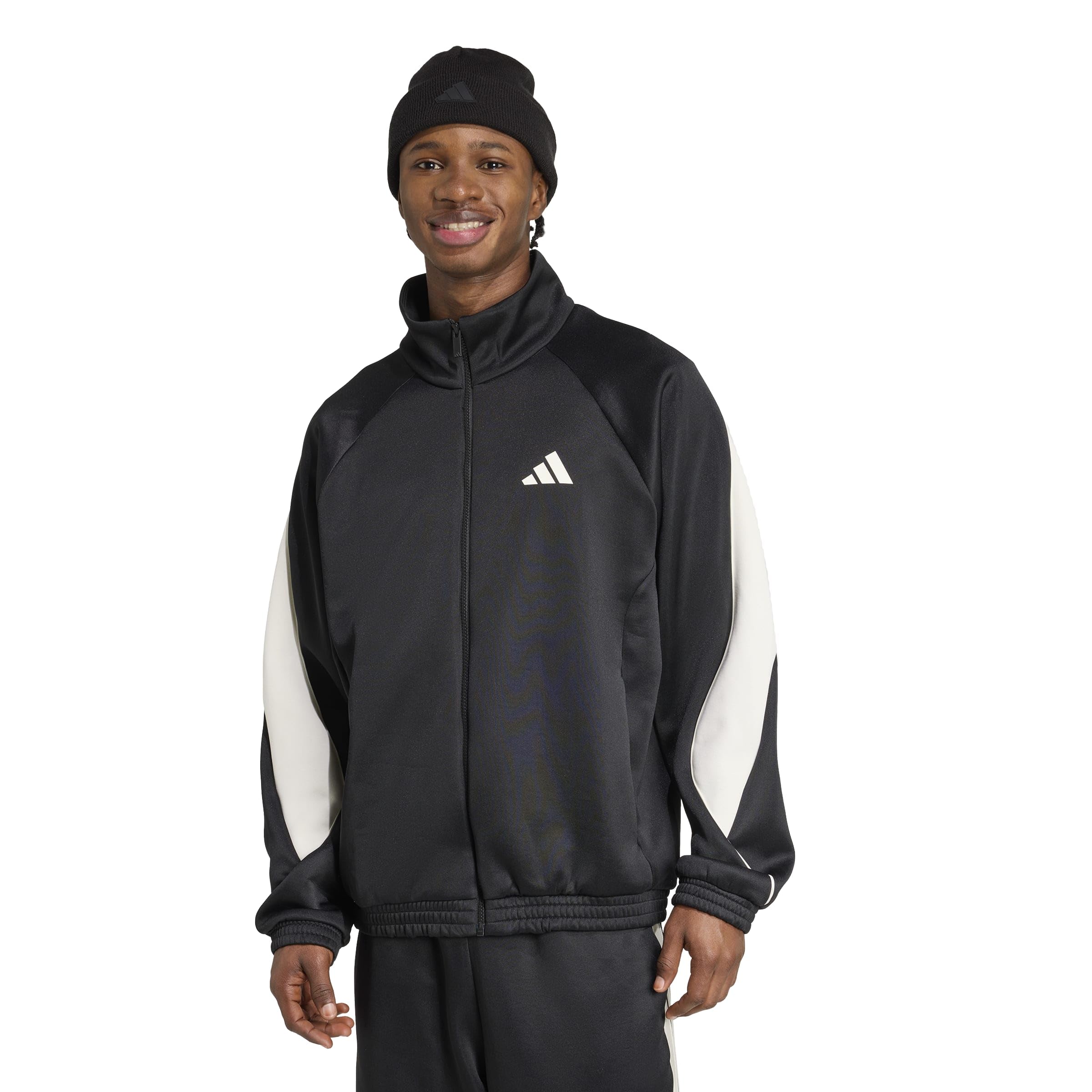 Спортивная кофта Adidas Stadium JXT04 Размер S Мужская Черный/Кремовый (JN1821)