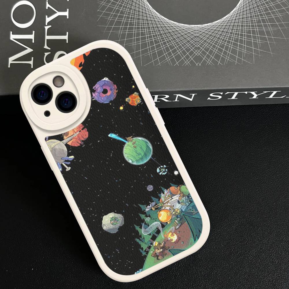 

Outer Wilds Game Phone Case For IPhone 11 12 13 14 15 16 Pro Max Plus Leather Cover iphone 11 pro