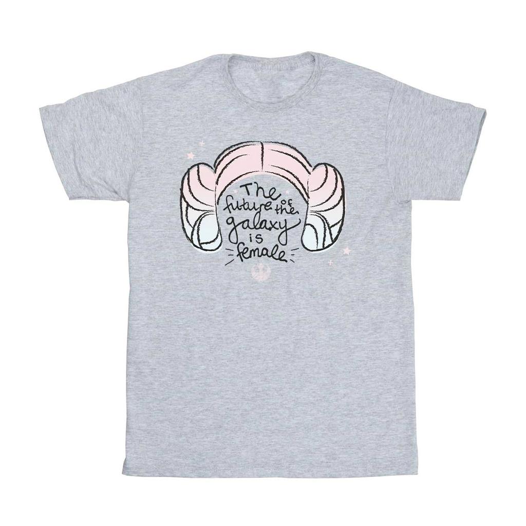 STAR WARS Girls Princess Leia Future Of The Galaxy Cotton T-Shirt