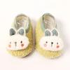 Kawaii Cute Winter Autumn Floor Socks with Rabbit Doll for Infant Baby Thickened Non-slip Indoor Children First Walking Socks