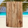 Beach Towel Wood Plank Texture Funny Novelty Sand Free Microfiber Large Summer Vacation Bath Towel For Adults Swim Pool Spa