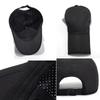 Summer New Quick-dry Three-fold Baseball Cap, Lightweight Perforated Plain Visor Cap, Stylish Sun Hat