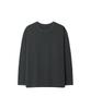 DRAW FIT Striped T-Shirt [Charcoal]