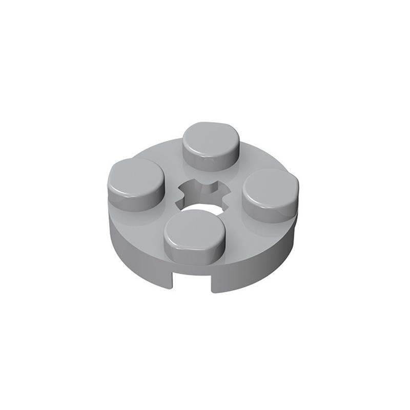 

Lot 4032 Plate Round 2 x 2 with Axle Hole Bricks Toys For Technical Buildings Blocks Compatible Assembles Particles Kids DIY MOC 10PCS