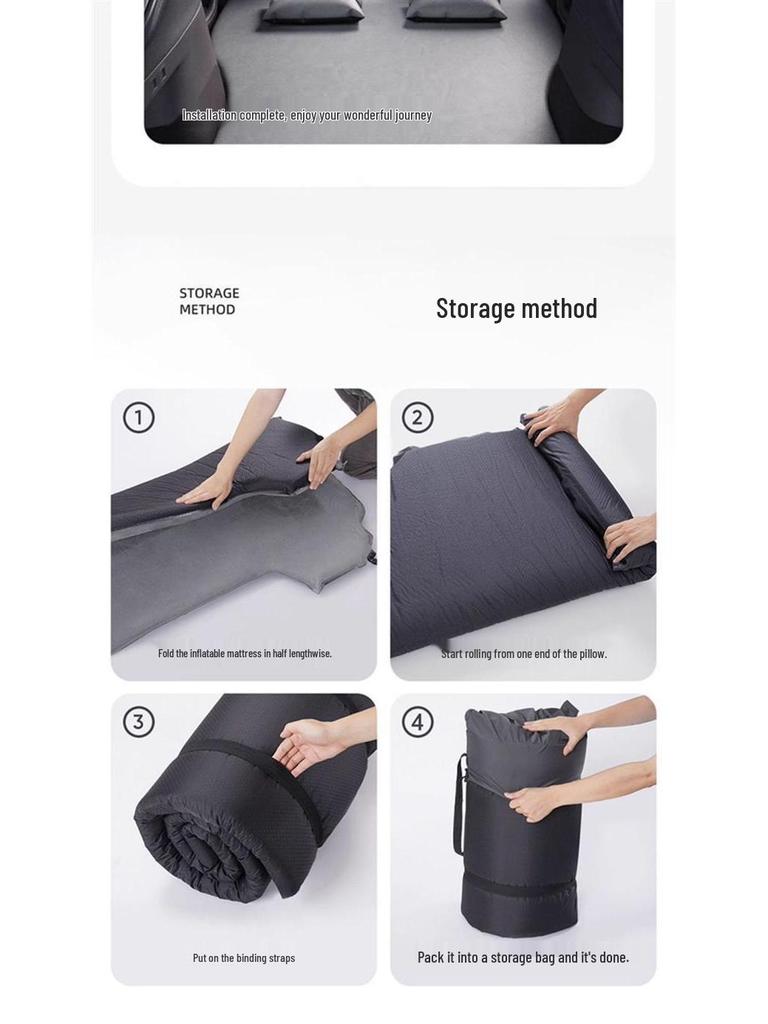 Land Rover Defender 110 aufblasbare Matratze - Perfekt für Autobett, Reisen, Kofferraum und Roadtrips.