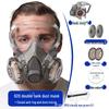 6200 High-Efficiency Washable Dust and Gas Mask for Industrial Use
