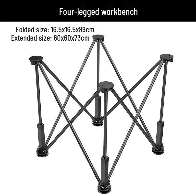 Multifunctional Folding Aluminum Alloy Woodworking and Tiling Table