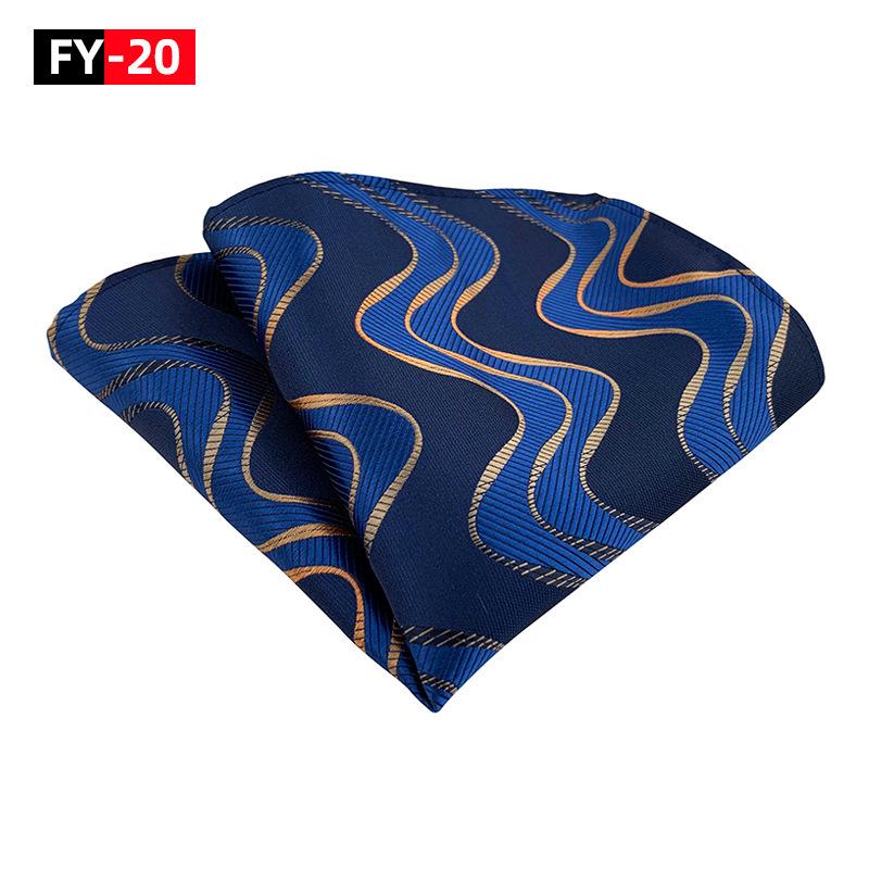 Men s Polyester Silk Pocket Square for Weddings & Business Suits