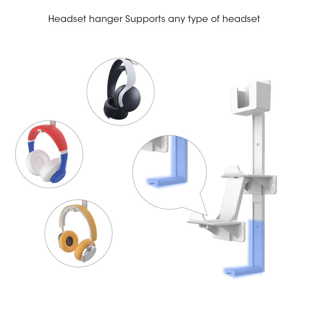 Multifunction   Wall Bracket with Hdset Hanger for  / /X BOX Controller