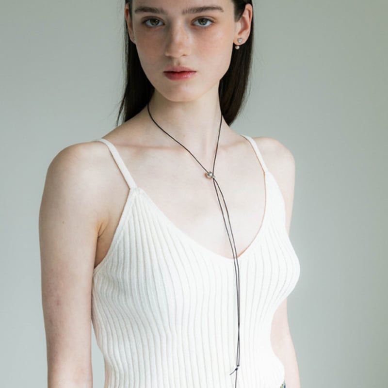 Pearlymore Kugelkopf Lederkordel Halskette_PM24N010SS