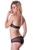 Conjunto de linho: Sutiã push-up Leilieve e calcinha slip (39678)