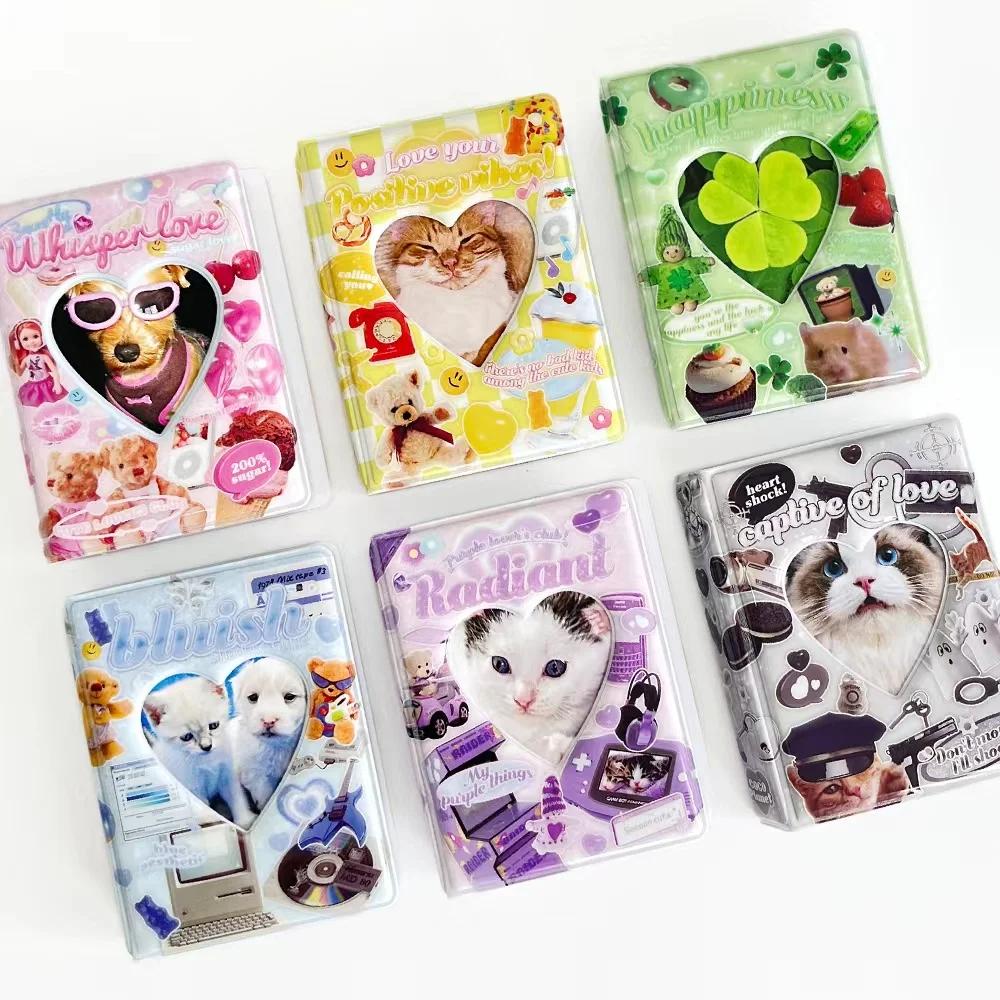 Kawaii Photocard Collect Book Kpop Binder Idol Photo Holder Books 40Pocket 3inch Photo Album