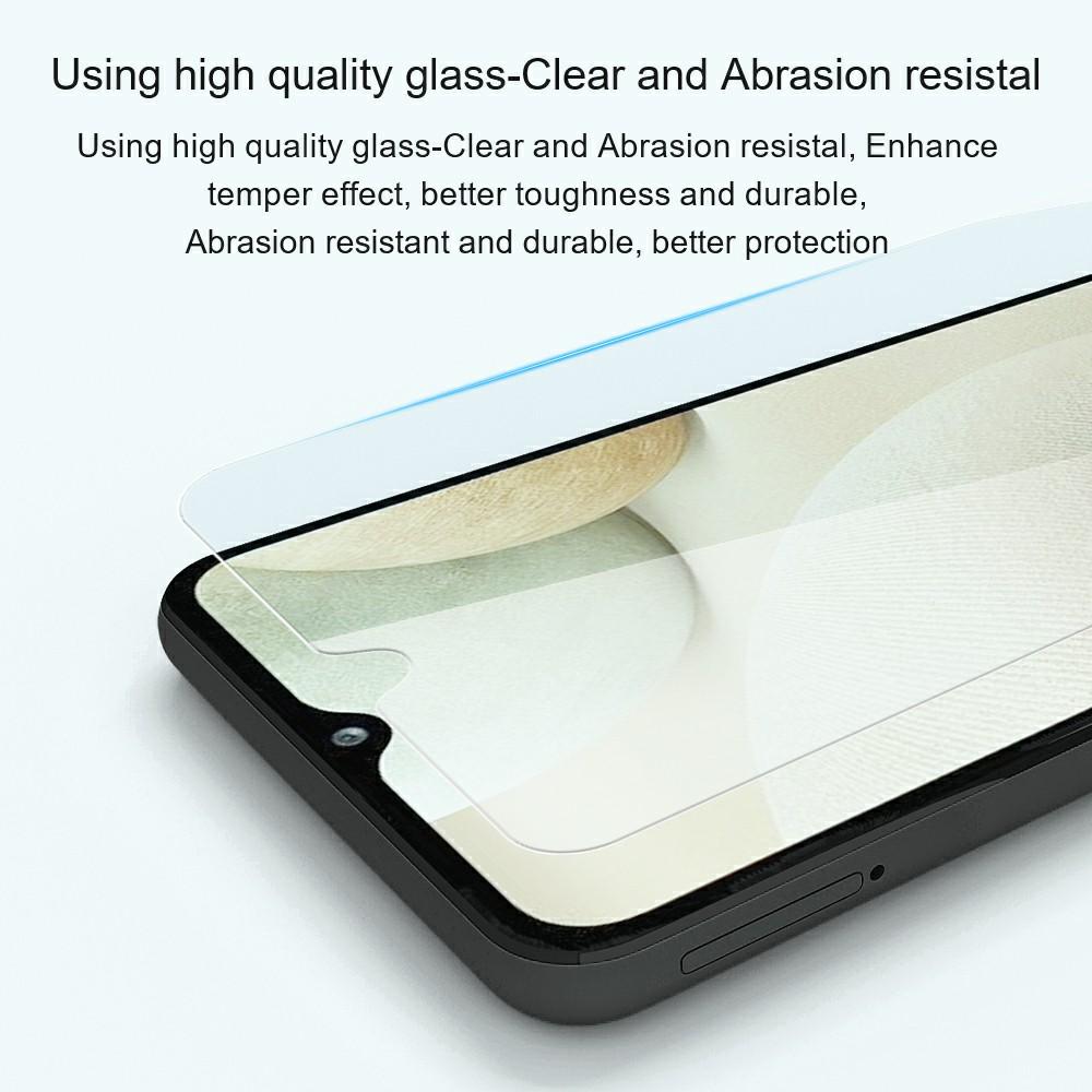 AMORUS For Samsung Galaxy XCover7 Pro Front Screen Protector 2.5D Arc Edge 9H High Aluminum-Silicon Glass Film