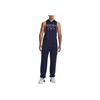 Under Armour Johnson Series Solid Color Drawstring Cuffed Knit Sports Pants Men Pants Dark-Blue 1380105-410