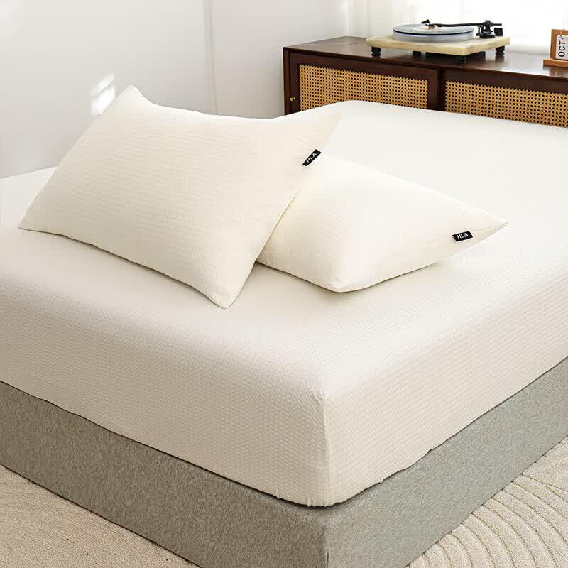 Heilan Home Skin-Friendly Fitted Sheet Set