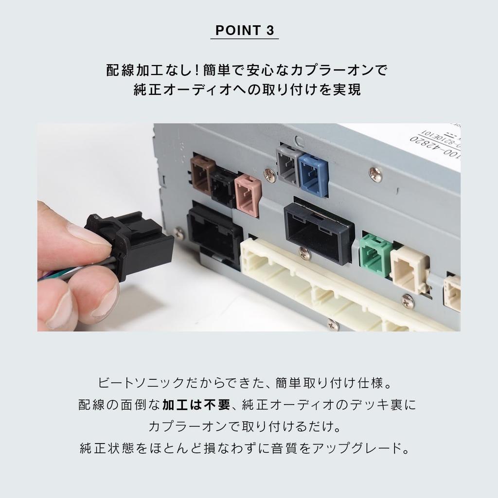 BeatSonic Genuine Audio Sound Kit with DSP Amplifier for TOON X Subaru (DSP-S201)