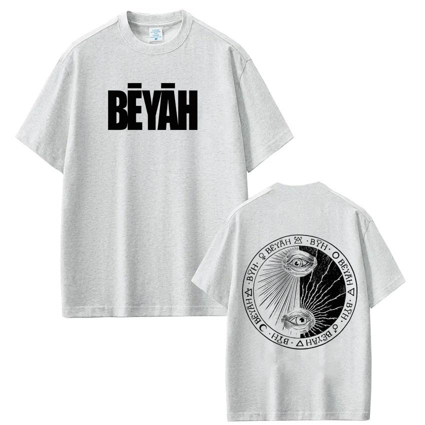 

Rapper Damso Beyah Tour 2026 Print Unisex Women Hiphop Tshirts Summer Shortsleeved Loose Casual Gothic Punk Cotton Tshirts XL